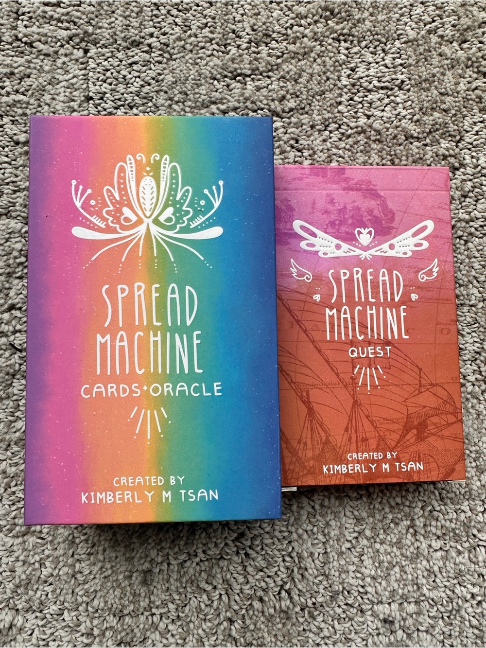 Spread Machine Cards + Oracle & Quest Pack Kimberly Tsan Fables Den Indie Deck